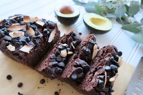 Keto Chocolate Avocado Bread
