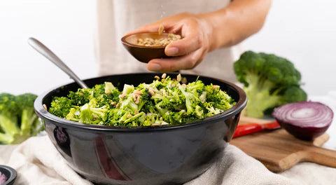 LOW CARB BROCCOLI SLAW