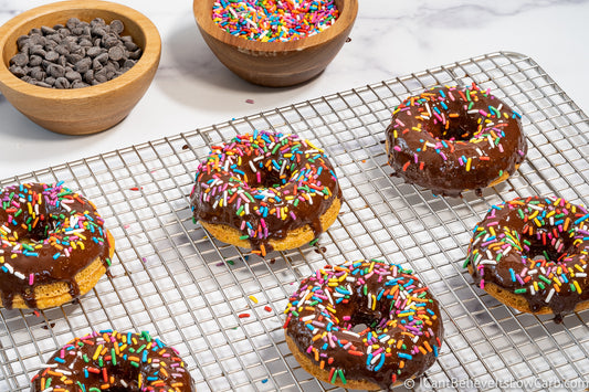 VEGANNIE'S HEALTHY CHOCOLATE DONUTS