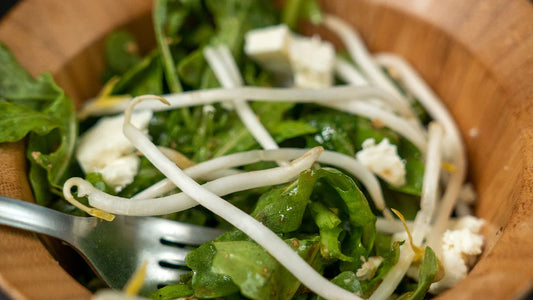 KETO SALAD WITH MAPLE BALSAMIC DRESSING