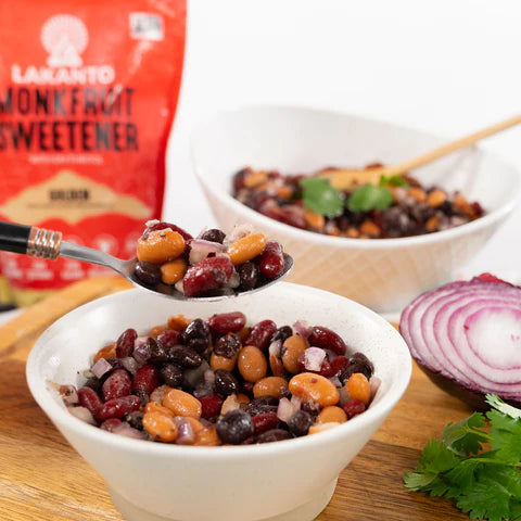 SWEET THREE-BEAN VEGAN SALAD