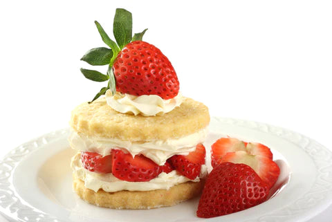 GLUTEN-FREE, LOW CARB STRAWBERRY SHORTCAKE