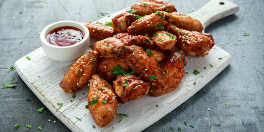 SWEET & SAVORY KETO CHICKEN WINGS (SUGAR-FREE, TOO!)