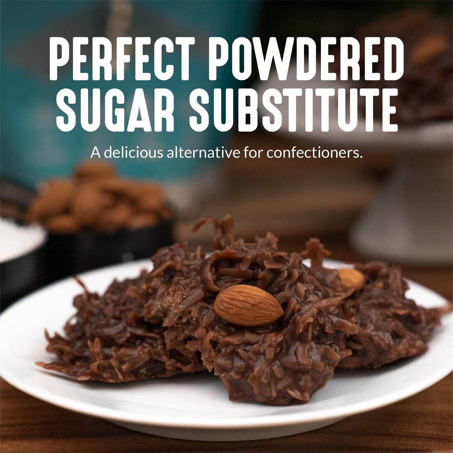 L’édulcorant Monkfruit avec érythritol- substitut du sucre en poudre