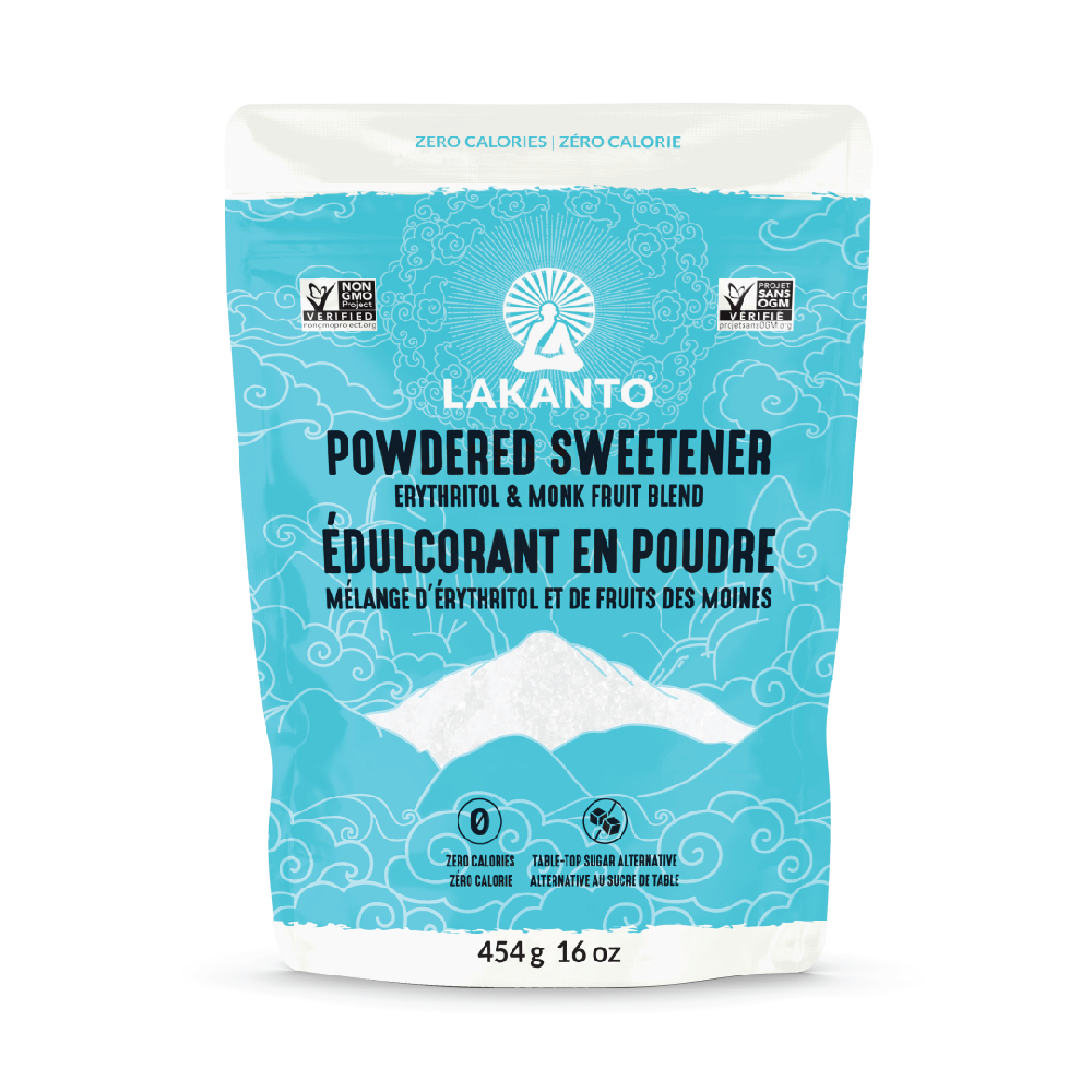 Powdered Monk Fruit Sweetener with Erythritol - Powdered Sugar Replacement