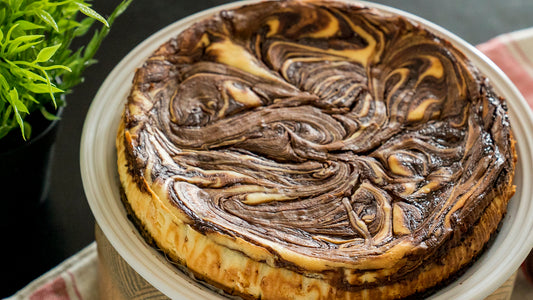 Low-Carb Swirl Cheesecake
