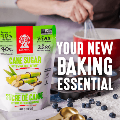 Cane Sugar with Monkfruit (1 lb)